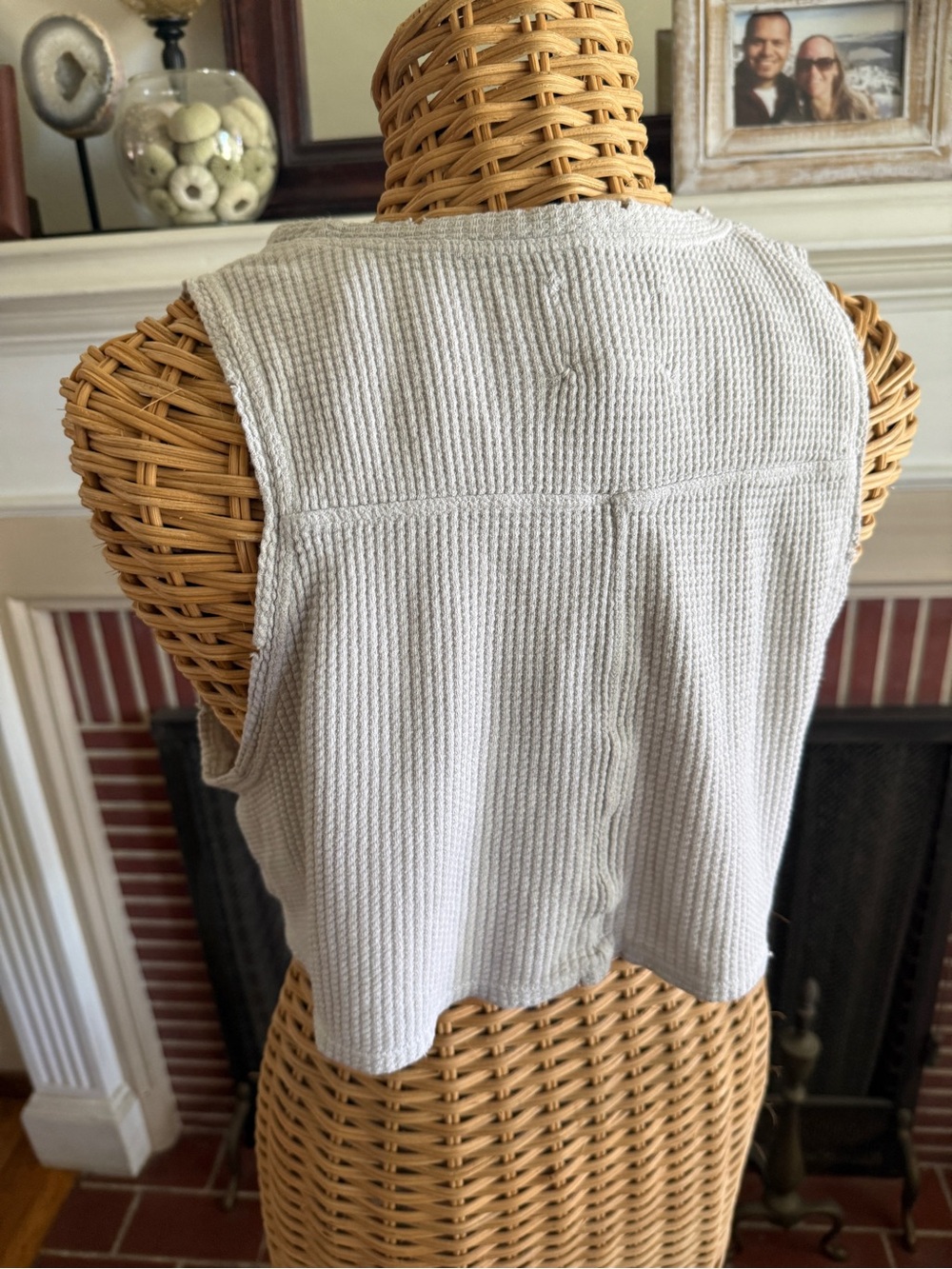 Offline by Aerie waffle crop sleeveless tank top XS - Picture 2 of 9